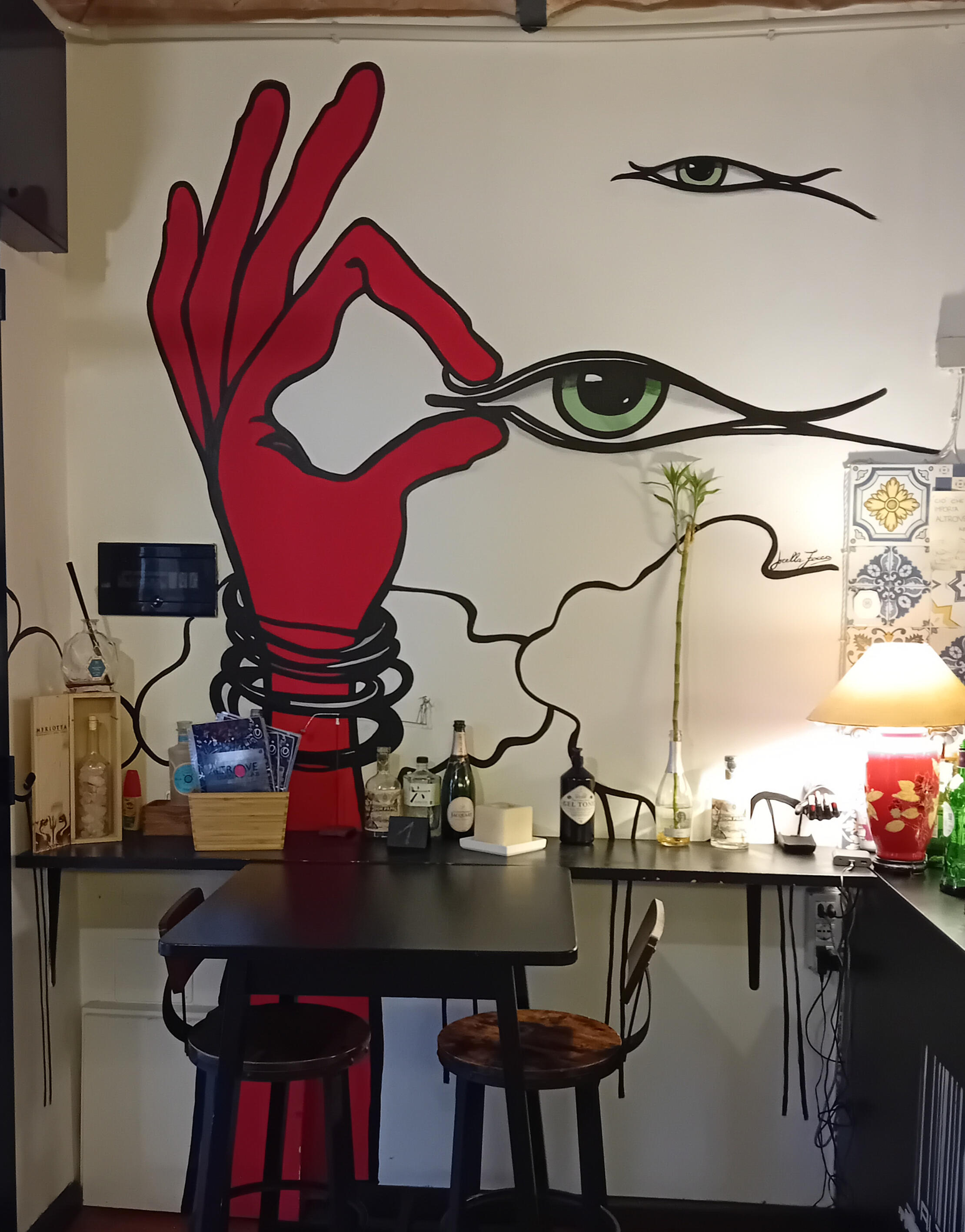 Altrove Diablolab Particolari dell'interno